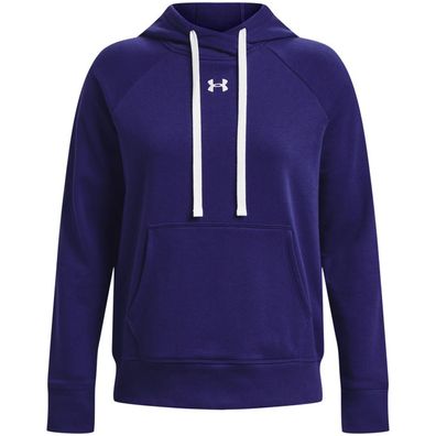 Damen Under Armour Rival Fleece HB Hoodie marineblau 1356317 468
