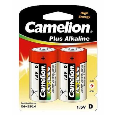 Sonstiges Computerzubehör Camelion D/LR20, Plus Alkaline, 2 Stück(e)