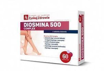 Diosmina Komplex 500 mg - 60 Tabletten Packung