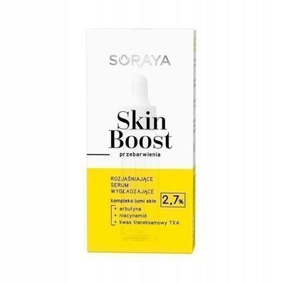 Soraya Skin Boost Aufhellendes Serum gegen Pigmentflecken, Glaettend 30ml