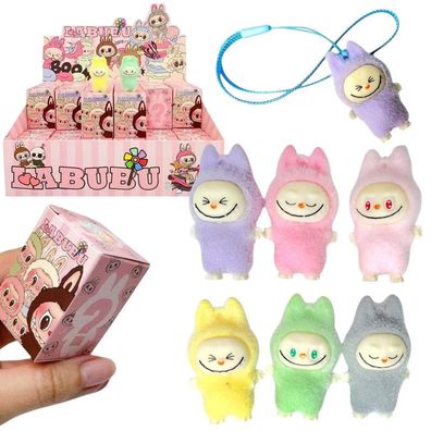 Labubu Blind Box - Plüsch-Schlüsselanhänger - 1 von 7