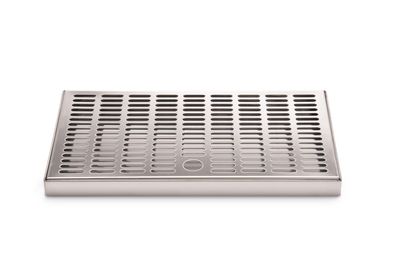 Tropfblech, Abtropfblech, Tropfschale - Edelstahl, 300 x 180 x 20 mm