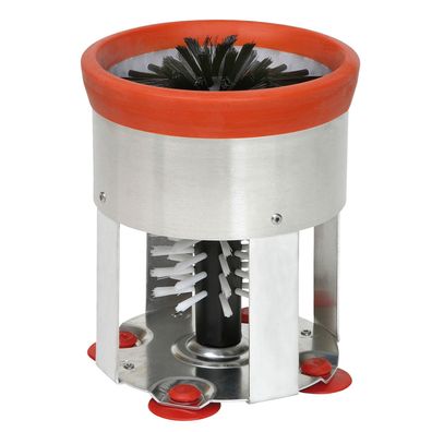 Gläserspülbürste, Gläserspülgerät - Alu Durchfluter, 18 cm