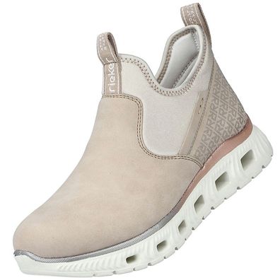 Rieker Damen Slipper Beige M6053-62