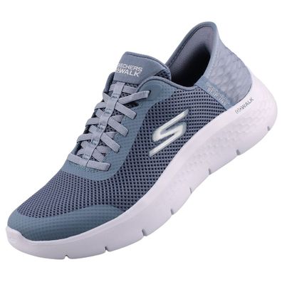 Skechers Slip-Ins Go Walk Flex Grand Entry Damen Sneaker Blue 124836-BLU
