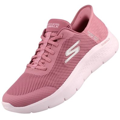 Skechers Slip-Ins Go Walk Flex Grand Entry Damen Sneaker Rose 124836-ROS