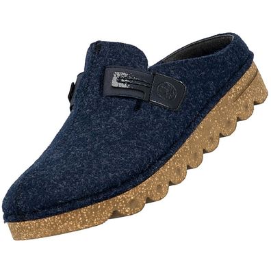 Rieker Damen Hausschuhe Blau V8790-14