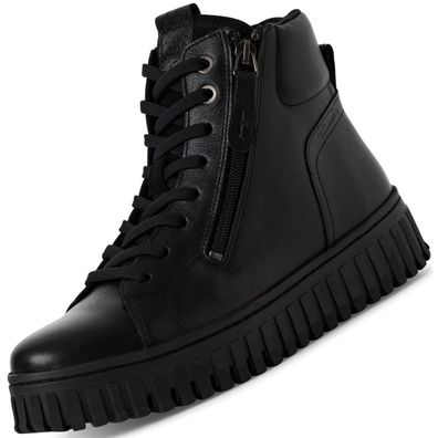 Tamaris Damen High Top Sneaker Schwarz 1-25206-43/003