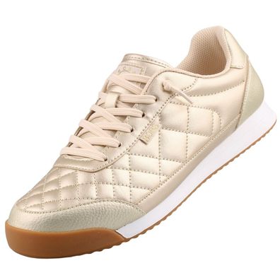 Skechers Bobs Billie Wild Comfort Damen Sneaker Gold 114596-GLD