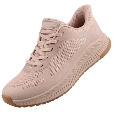 Skechers Slip-Ins Bobs Squad 4 Staple Look Damen Sneaker Natur 117624-NAT