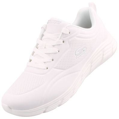 Skechers Bobs B Flex Lo - cool Ease Damen Sneaker Weiß 117715-W