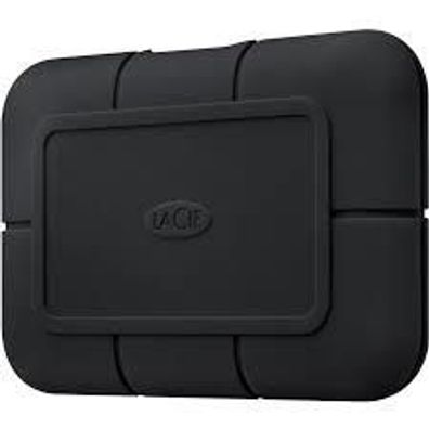 LaCie SSD External Rugged Pro 2,5&quot; 1 TB – USB 3.1 Gen 1/Thunderbolt 3, Schwarz