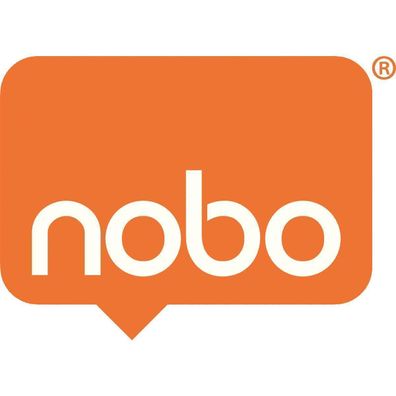 nobo 1915656 nobo Whiteboard 60,0 x 45,0 cm weiß Stahl