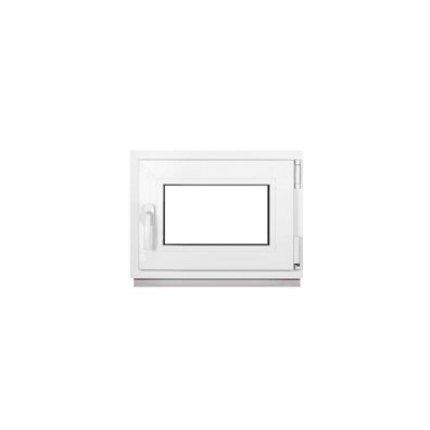 Kellerfenster Fenster 2 Fach BxH 550x400 mm & 55x40 cm Dreh-Kipp Weiß Premium