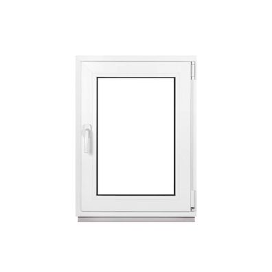 Kellerfenster Fenster 2 Fach BxH 600x800 mm & 60x80 cm Dreh-Kipp Weiß Premium