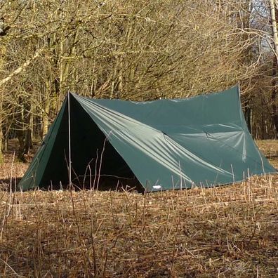 DD Hammocks DD Tarp Zeltdach 5 x 5 m olivgrün Zubehör