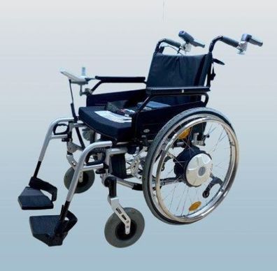 Alber E-Fix E35 Zusatzantrieb mit Begleitsteuerung & Rollstuhl • SB 50 cm