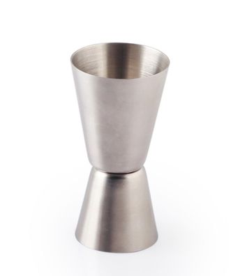 Jigger, Cocktail Messbecher - Edelstahl 20/40 ml