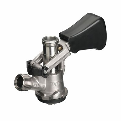 Zapfkopf Keg Verschluss Korb Fitting seitlicher Ausgang (Thekenanstich)