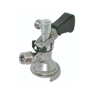 Zapfkopf, Keg Verschluss - Flach Fitting, Seitlicher Ausgang (Thekenanstich)