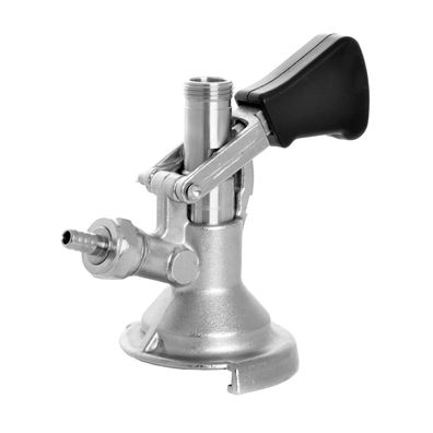 Zapfkopf, Keg Verschluss mit oberem Ausgang (Kelleranstich), Flachfitting 2x 5/8