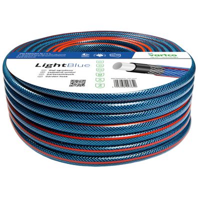 Gartenschlauch 20m 1´´ Vartco Hellblau 4 Schichten