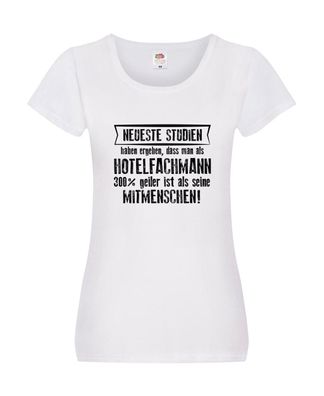 Neuste Studien: Hotelfachmann |Hotel Damen Shirt Weiß