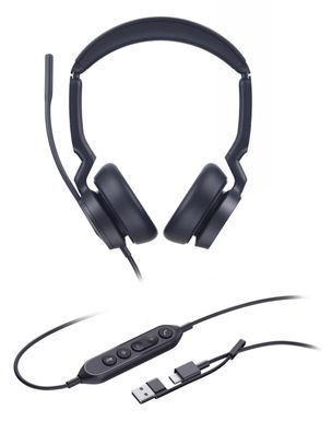Yealink Headset UH46 Dual UC USB-C/A