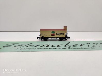 Arnold N DC 4286 gedeckter Güterwagen m Brmshs "Wicküler Export" / G 10 / DB