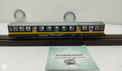 Fleischmann N DC 508421-30451-2 Personenwagen 2. Kl. Blau NL