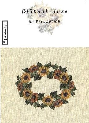 Kreuzstich Vorlagenheft "Blütenkränze" von jokadesign