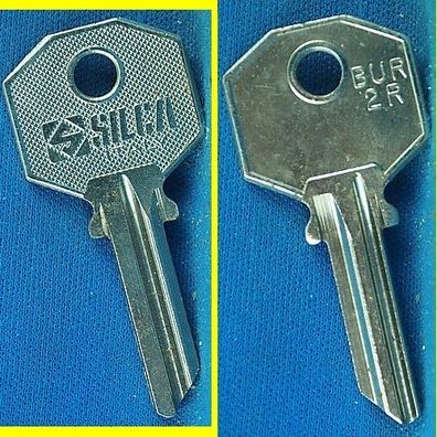 Silca BUR2R - Schlüsselrohling für Burgwächter 5L / Melsmetall für Zylinder