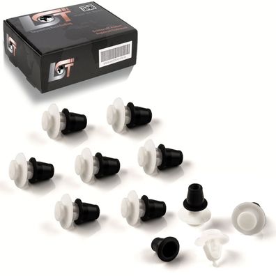 10x Für Audi Q7 4M Tür Clips Befestigung Seitenleisten Zierleisten