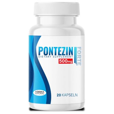 Adema Natural® Pontezin Kapseln 500mg | für Männer -Potenzmittel - mehr Spaß