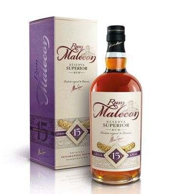 Rum Malecon Reserva Superior 15 Jahre (40 % vol., 0,7 Liter)