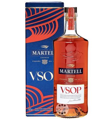 Martell VSOP Cognac Aged in Red Barrels (40 % vol, 0,7 Liter)