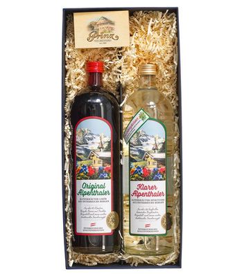 Prinz Geschenk-Set "Kräuterkiste" (20,5 & 38 % Vol., 2 Liter)