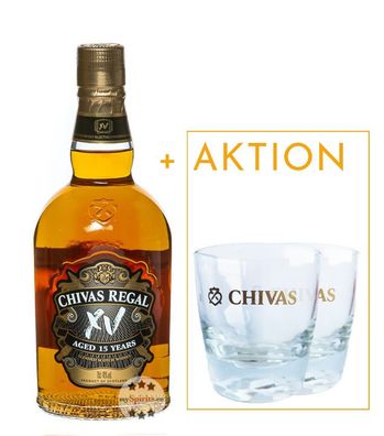 Chivas Regal XV 15 Jahre Whisky (40 % Vol., 0,7 Liter)