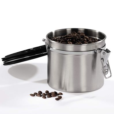Kaffeedose Edelstahl 500g Volumen Behälter