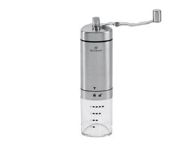 Westmark Kaffeemühle Brasilia Handmühle mit Edelstahlgehäuse