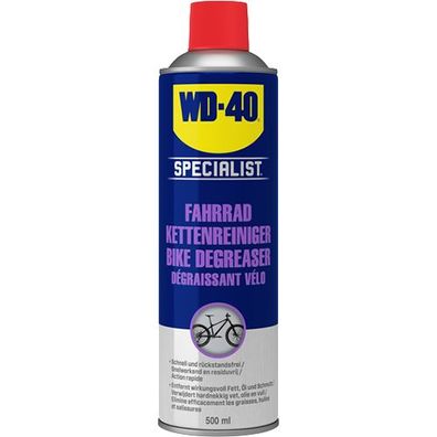 WD-40 Specialist, Fahrrad Kettenreiniger, 500ml, WD-40, 49704/NBA