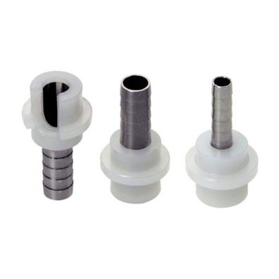 Tülle für Bier oder CO2 Schlauch mit angespritzter Dichtung - gerade 10mm