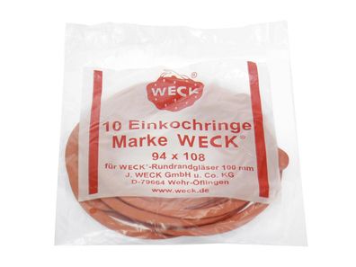 WECK Einkochringe 94x108mm 10er Beutel