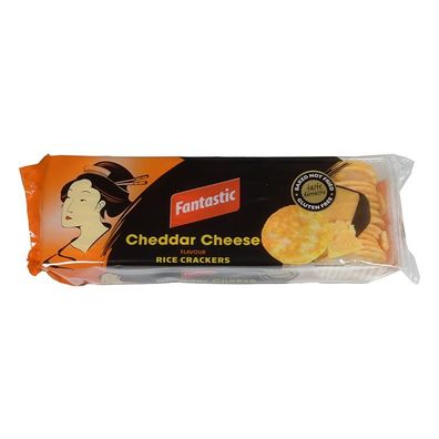 Fantastic Cheddar Cheese Rice Crackers 100 g