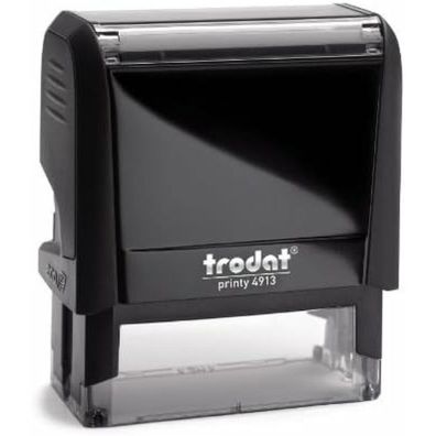 trodat Textstempel, individualisierbar printy 4913 selbstfärbend schwarz
