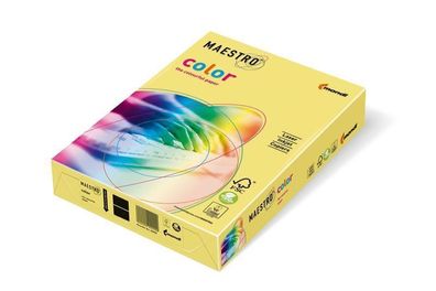 Mondi Maestro Color gelb 160g/m² DIN-A4 - 250 Blatt YE23