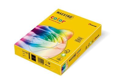 Mondi Maestro Color intensivgelb 80g/m² DIN-A4 - 500 Blatt IG50
