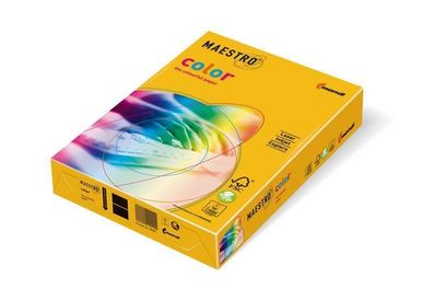 Mondi Maestro Color sonnengelb 120g/m² DIN-A4 - 250 Blatt SY40