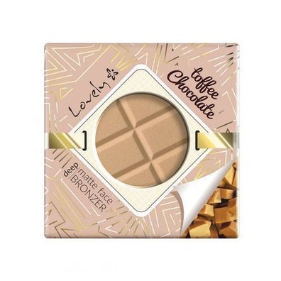 Karamell Toffee Schokolade Mattes Braeunungspuder fuer Gesicht und Koerper, 9g