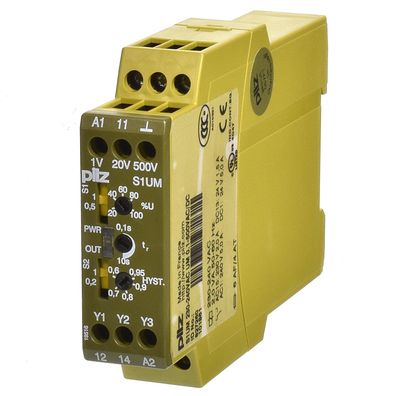 Pilz S1UM 23ß-240VAC UM 0.1-500VAC/DC Sicherheitsrelais 827260 aus Altbestand
